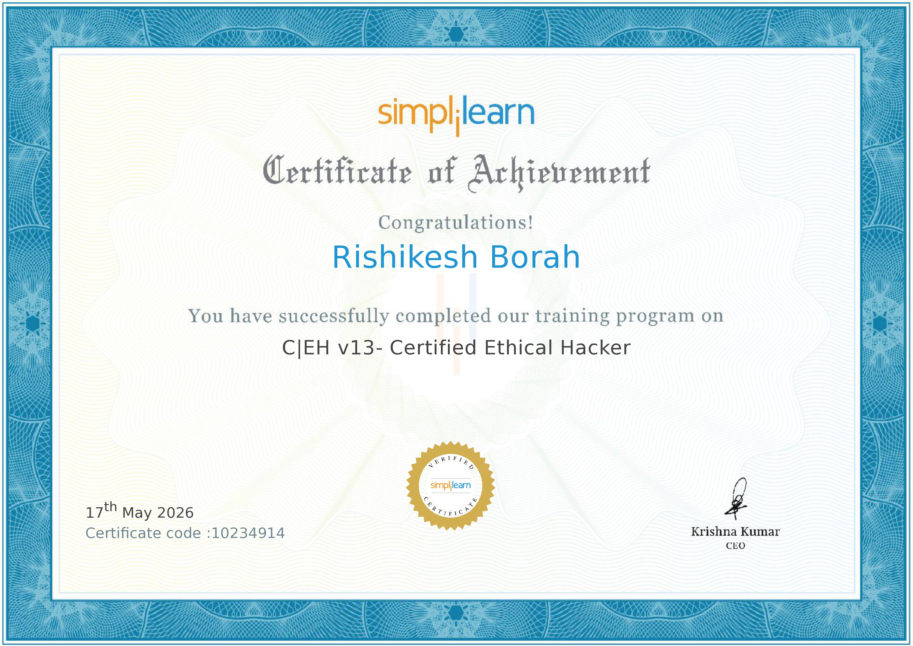 Certified Ethical Hacker (C|EH v13)