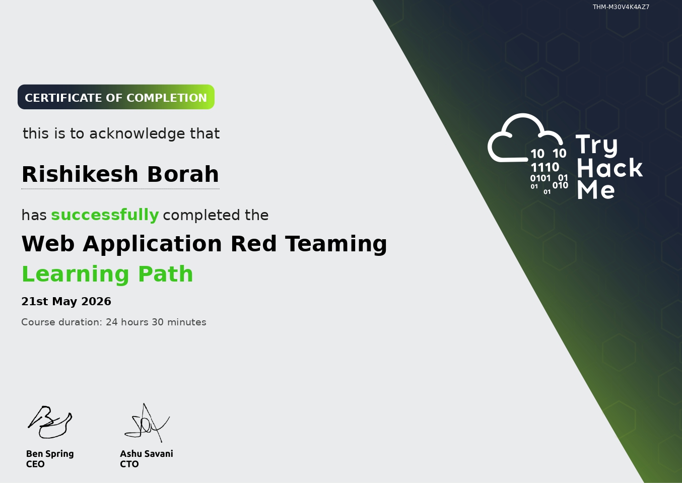 Web Application Red Teaming Learning Path